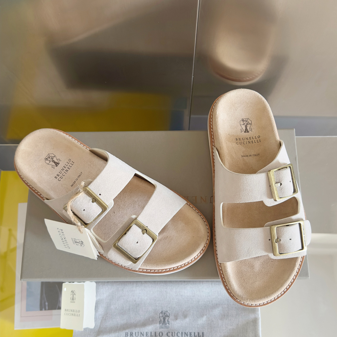 Brunello Cucinelie Male Sandals M-l-s