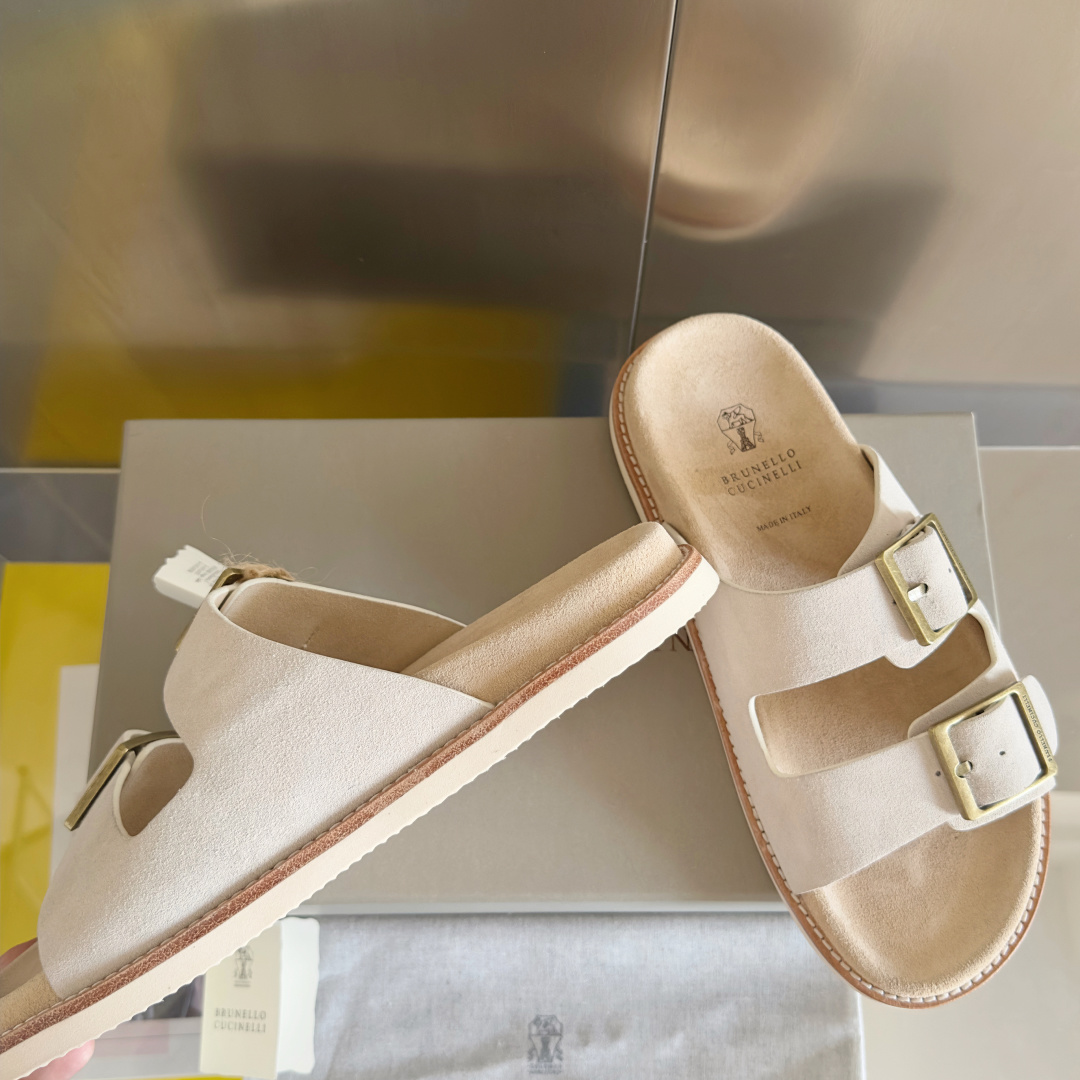 Brunello Cucinelie Male Sandals M-l-s