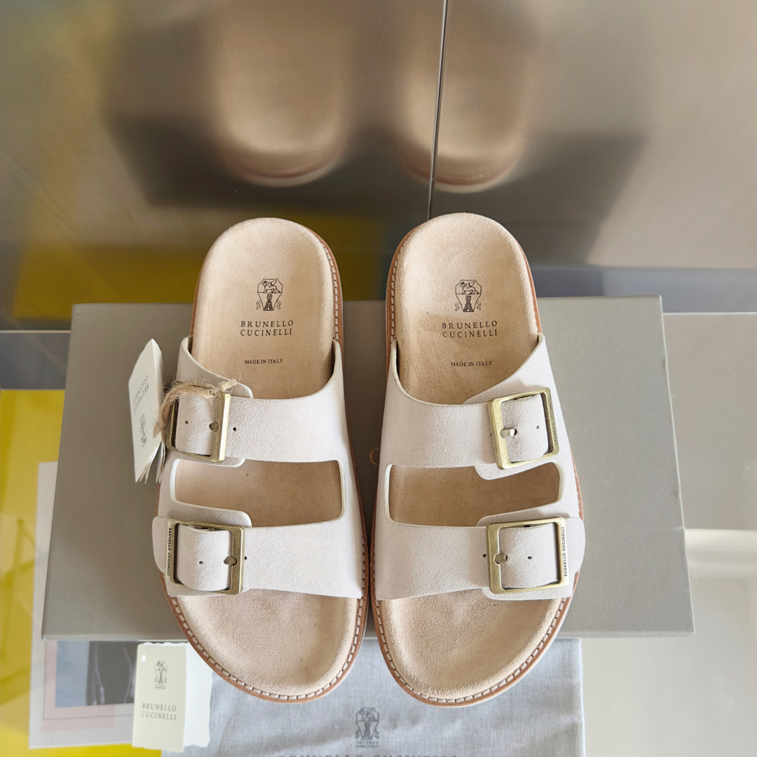 Brunello Cucinelie Male Sandals M-l-s