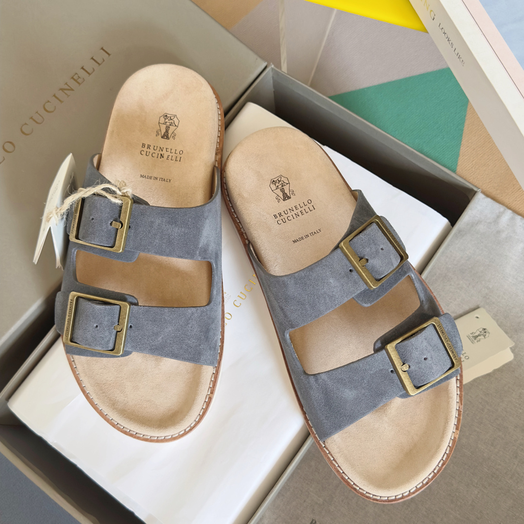 Brunello Cucinelie Male Sandals M-l-s