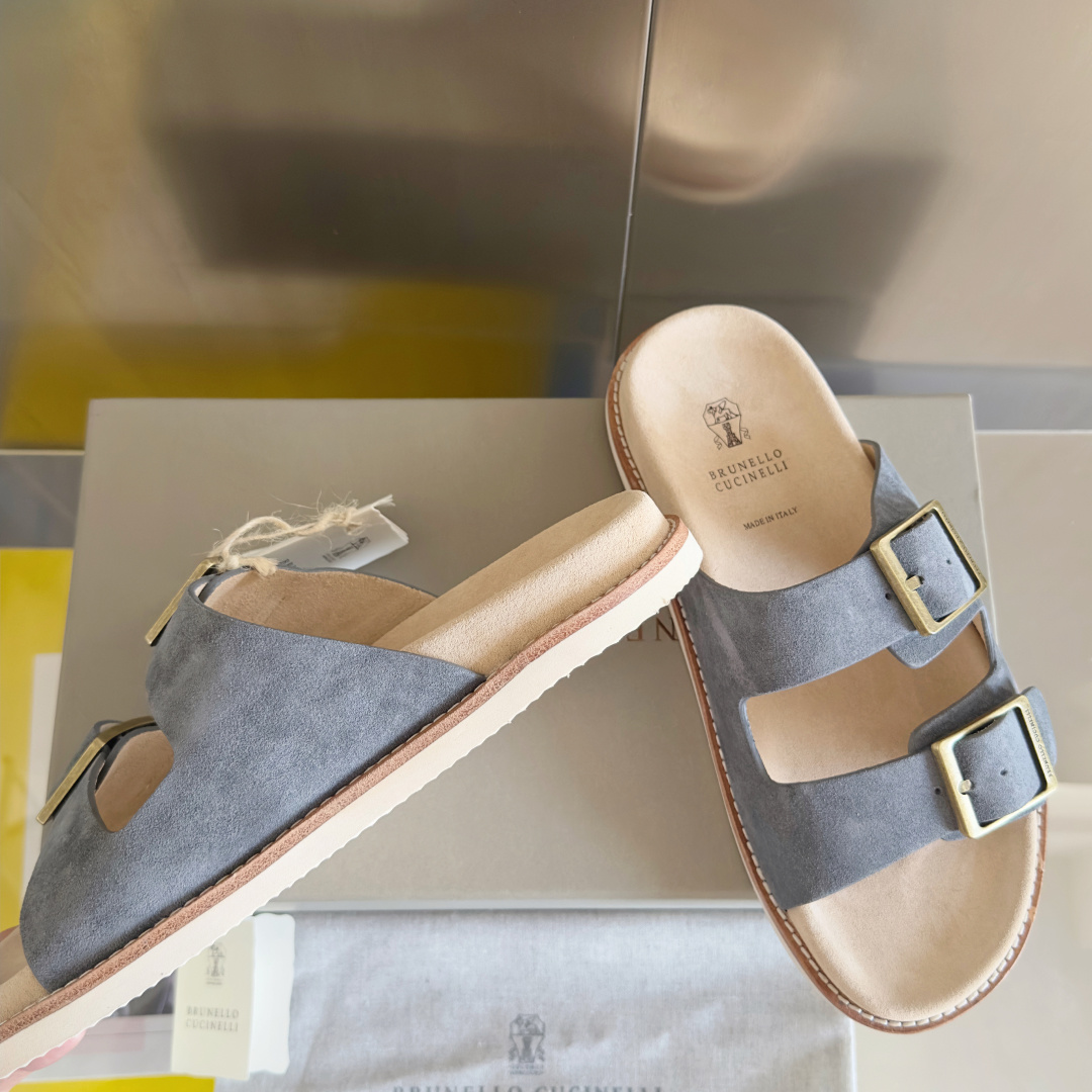 Brunello Cucinelie Male Sandals M-l-s