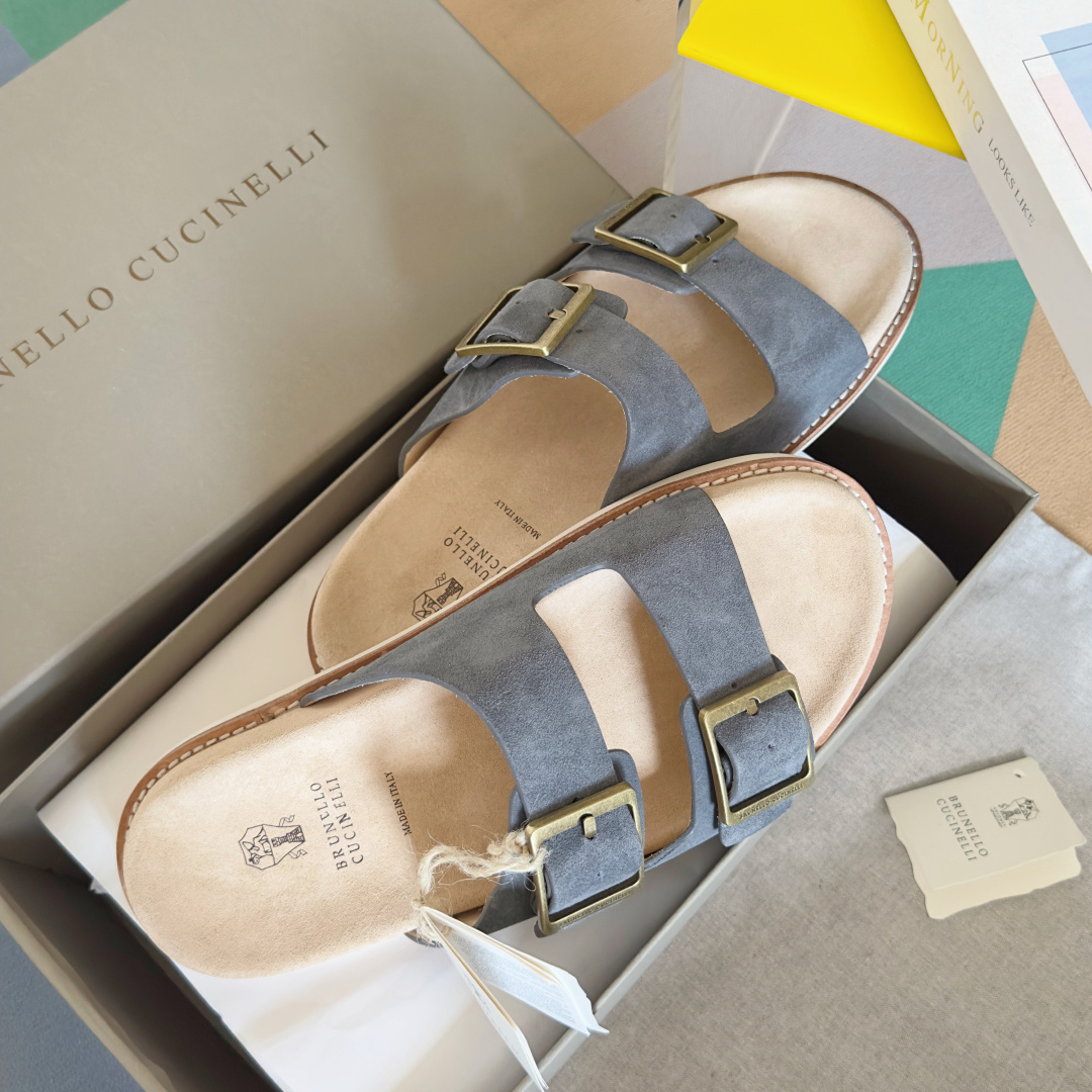 Brunello Cucinelie Male Sandals M-l-s