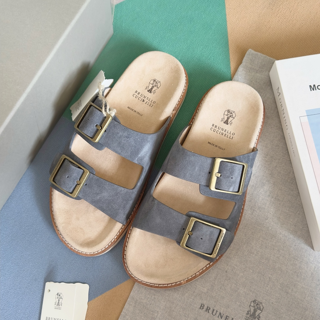 Brunello Cucinelie Male Sandals M-l-s