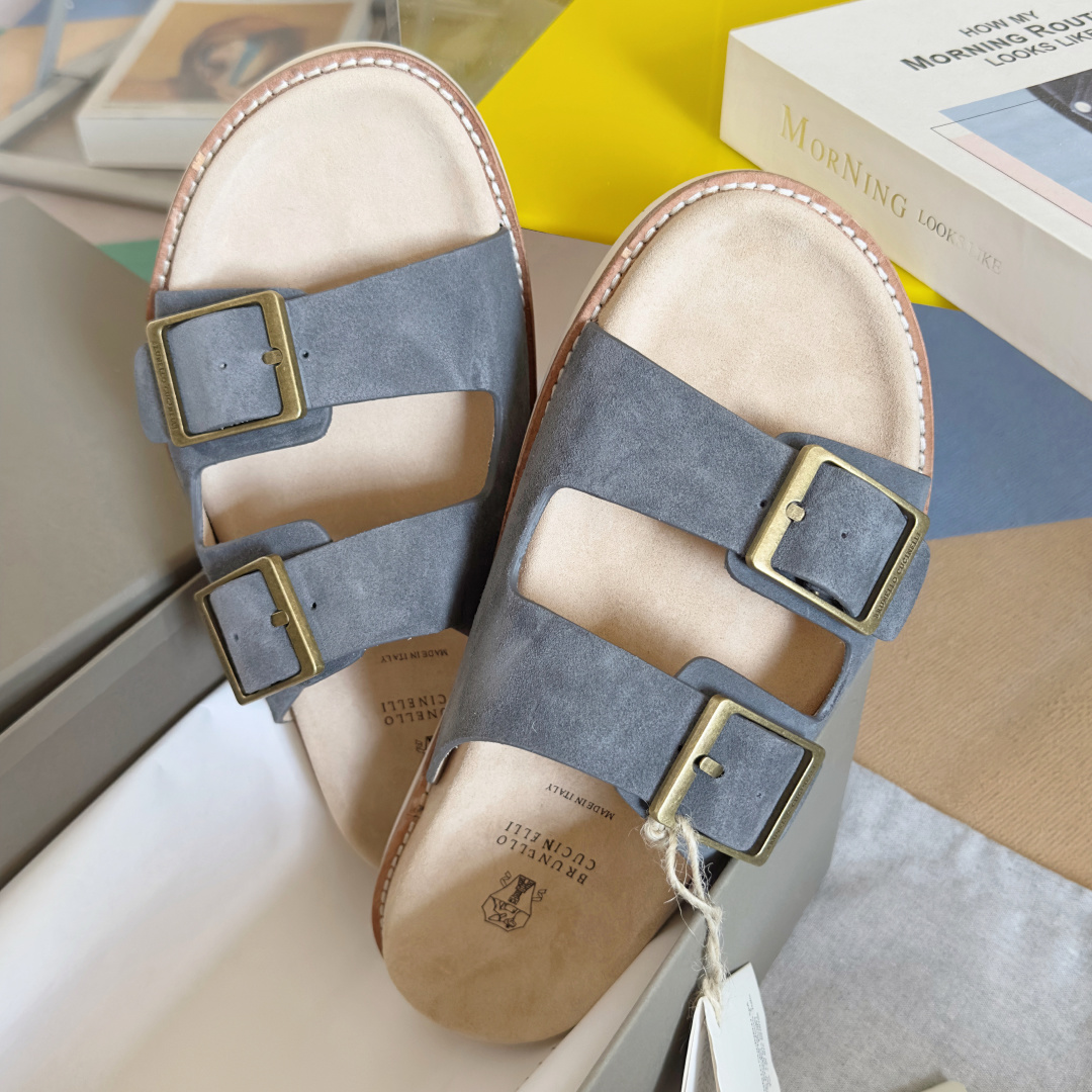 Brunello Cucinelie Male Sandals M-l-s