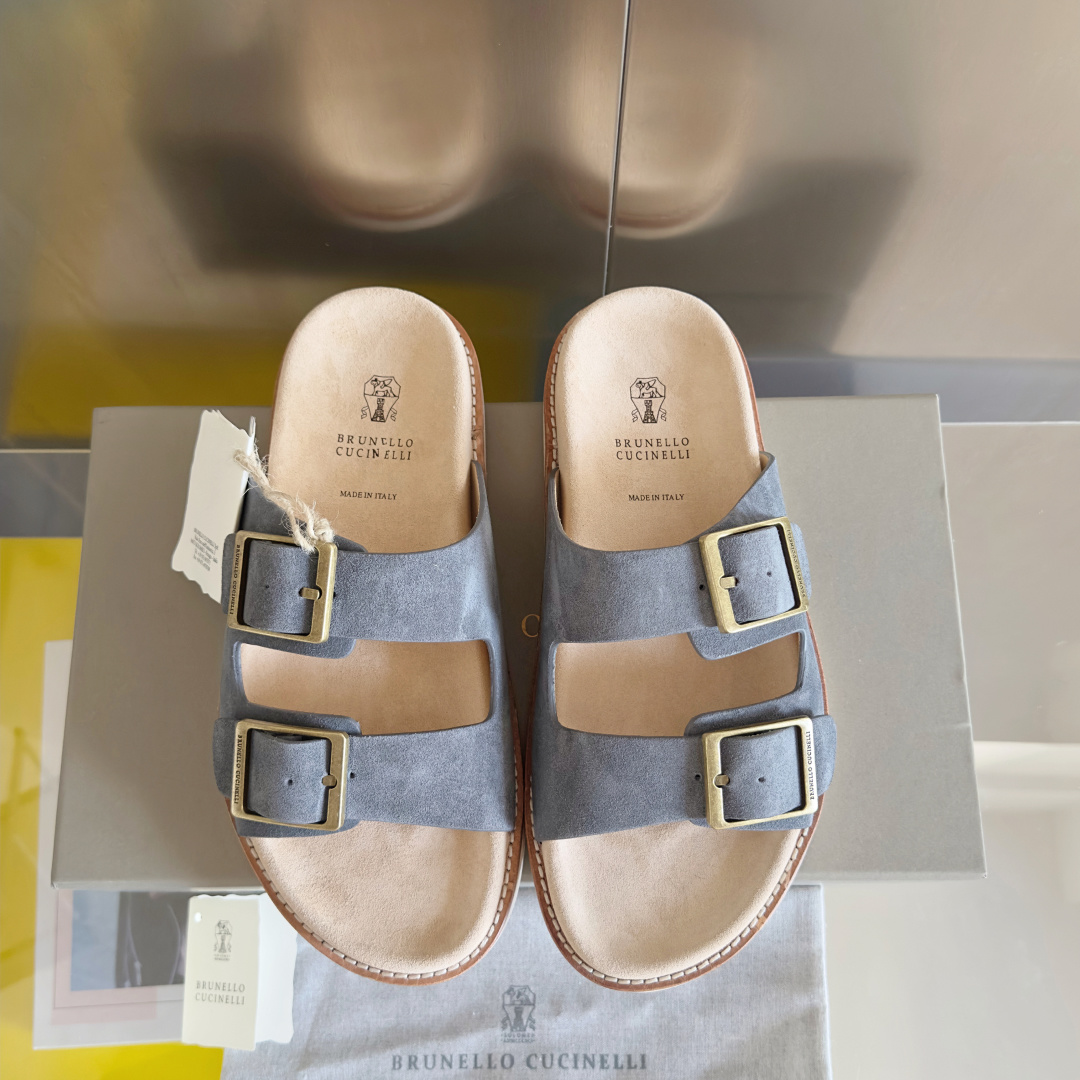 Brunello Cucinelie Male Sandals M-l-s