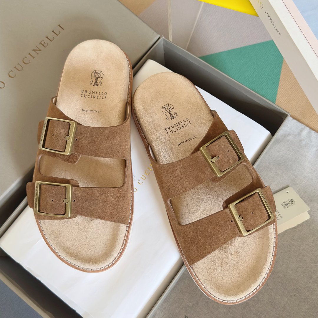 Brunello Cucinelie Male Sandals M-l-s