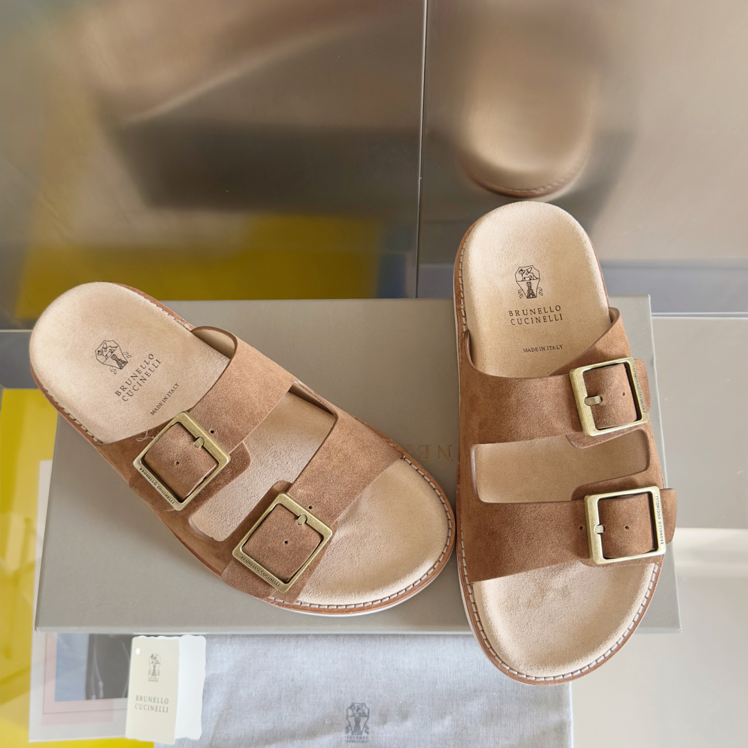 Brunello Cucinelie Male Sandals M-l-s