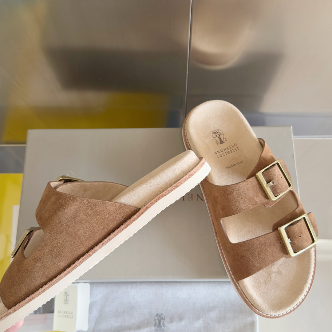 Brunello Cucinelie Male Sandals M-l-s