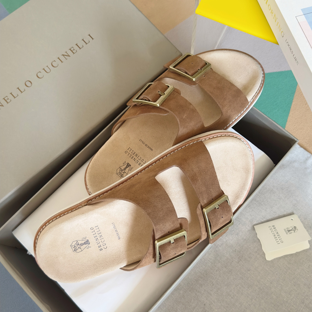 Brunello Cucinelie Male Sandals M-l-s