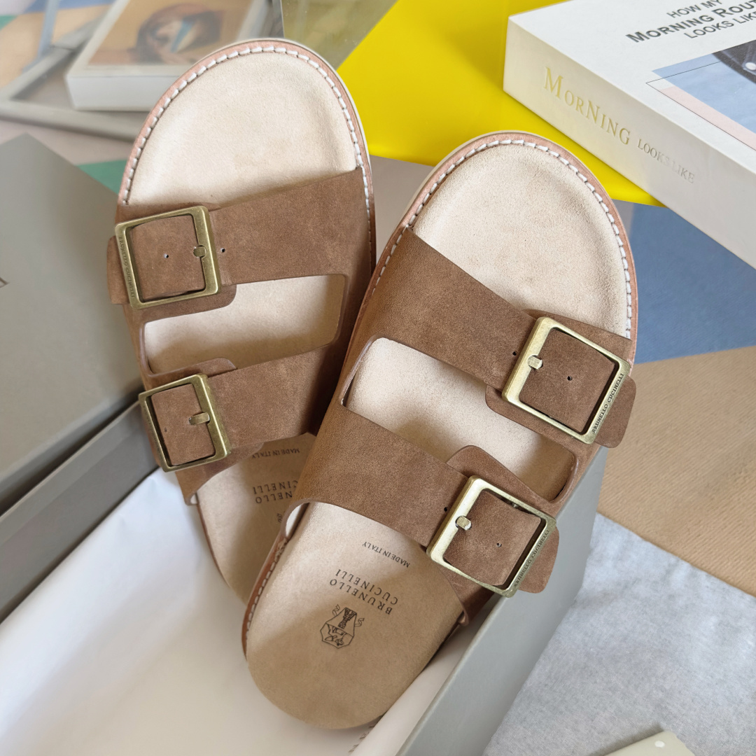 Brunello Cucinelie Male Sandals M-l-s