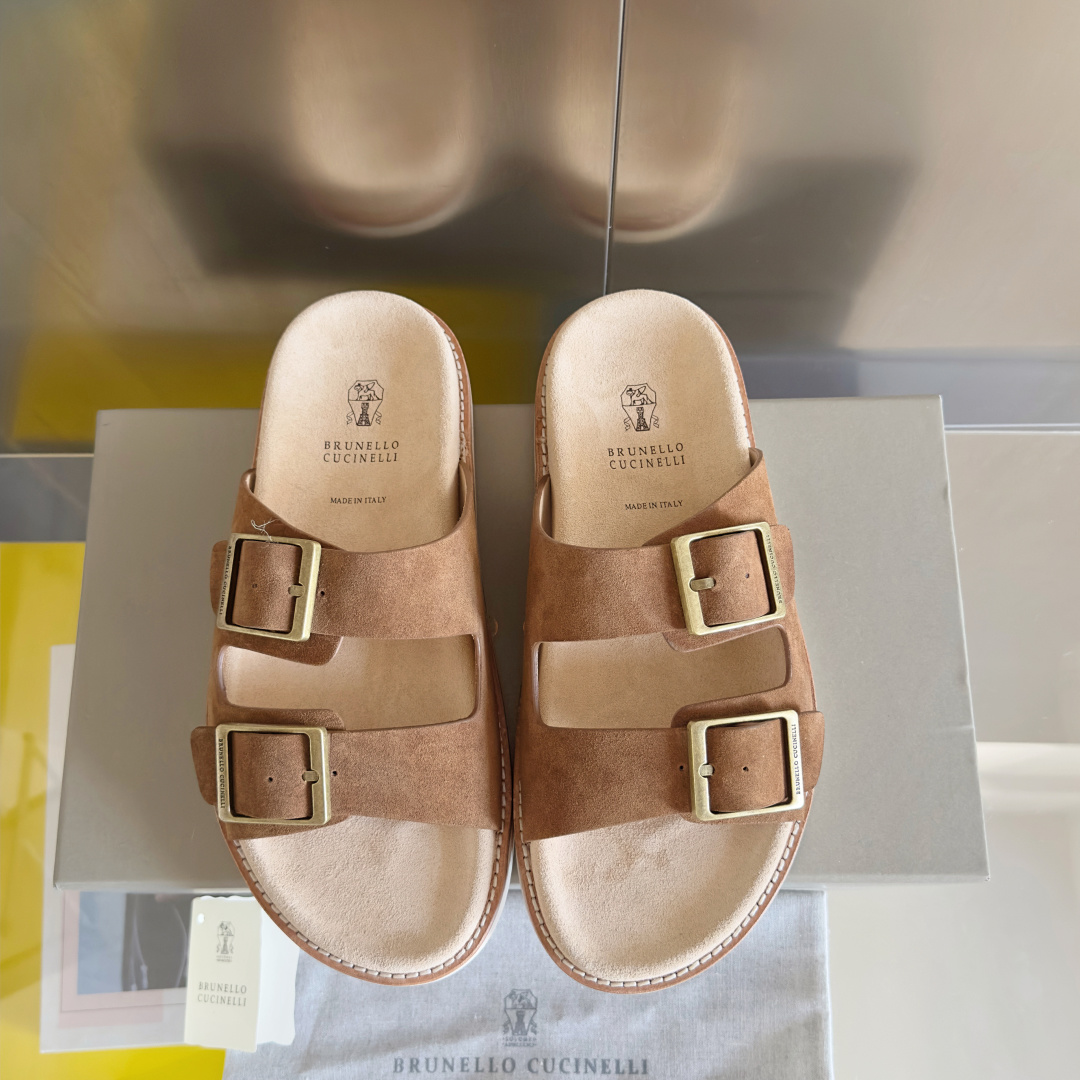 Brunello Cucinelie Male Sandals M-l-s