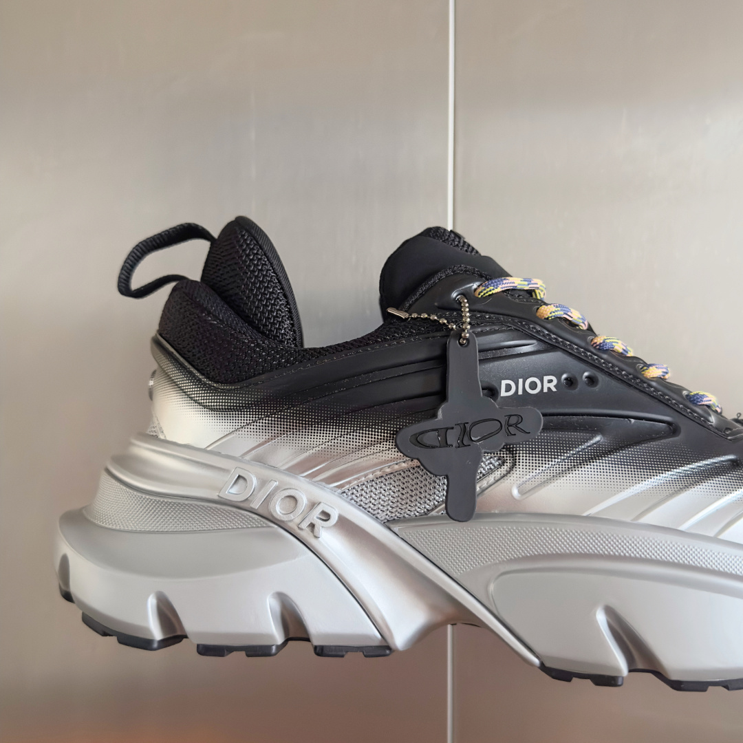 Adidas Dior Male Sneakers Black Breathable M-l-s