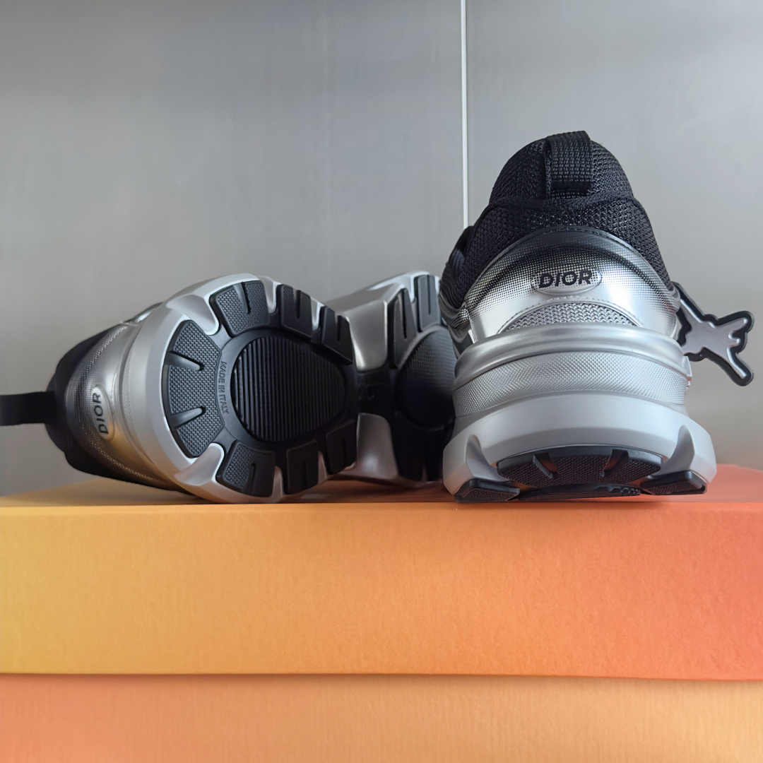 Adidas Dior Male Sneakers Black Breathable M-l-s