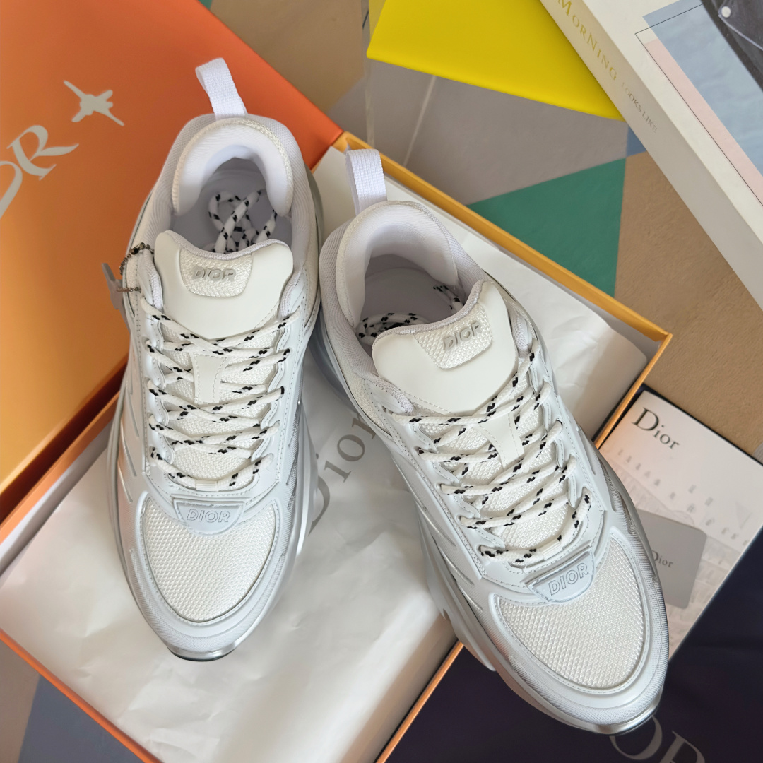 Adidas Dior Male Sneakers Black Breathable M-l-s