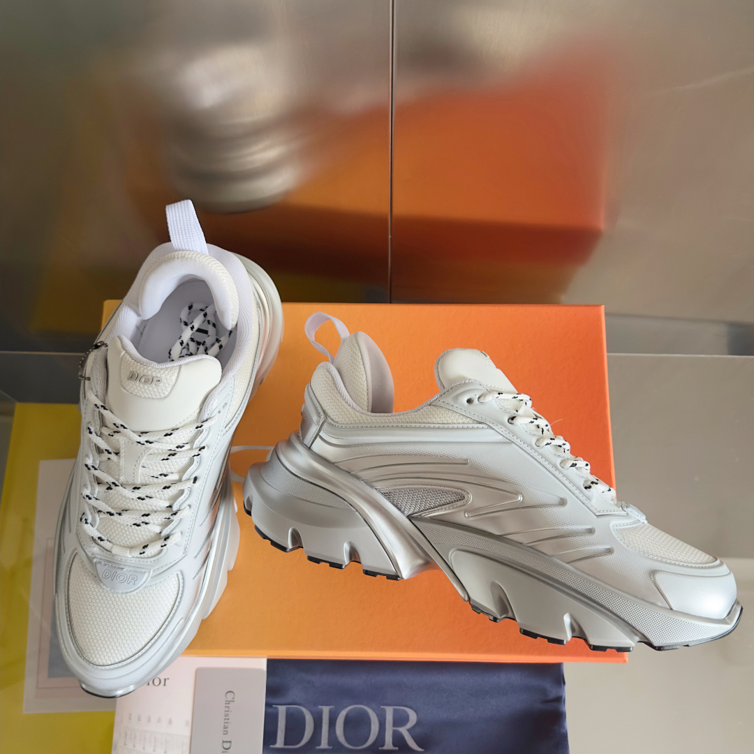 Adidas Dior Male Sneakers Black Breathable M-l-s