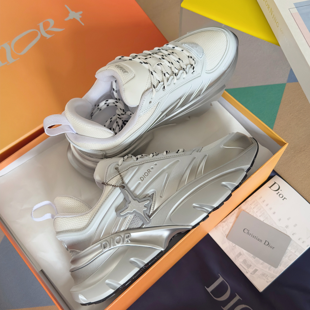 Adidas Dior Male Sneakers Black Breathable M-l-s