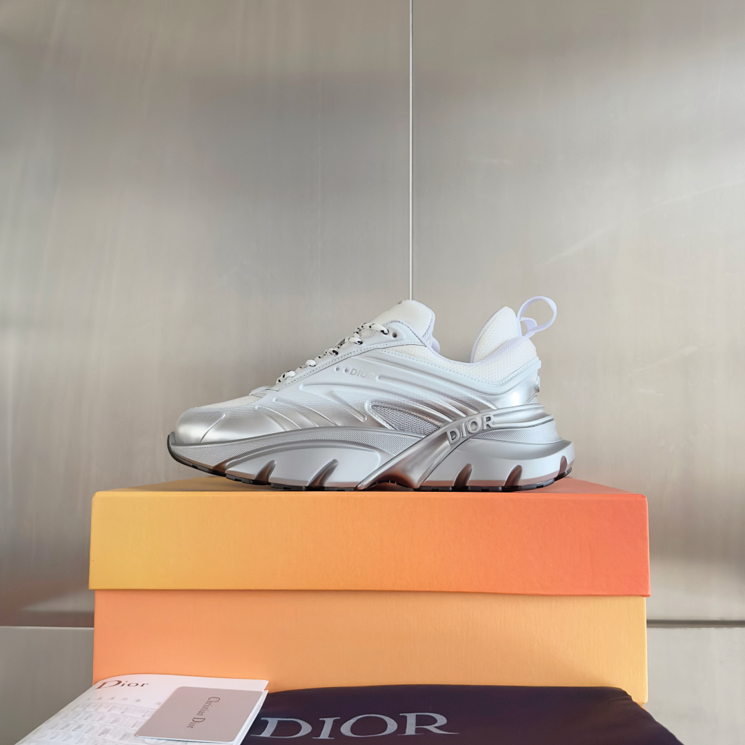 Adidas Dior Male Sneakers Black Breathable M-l-s