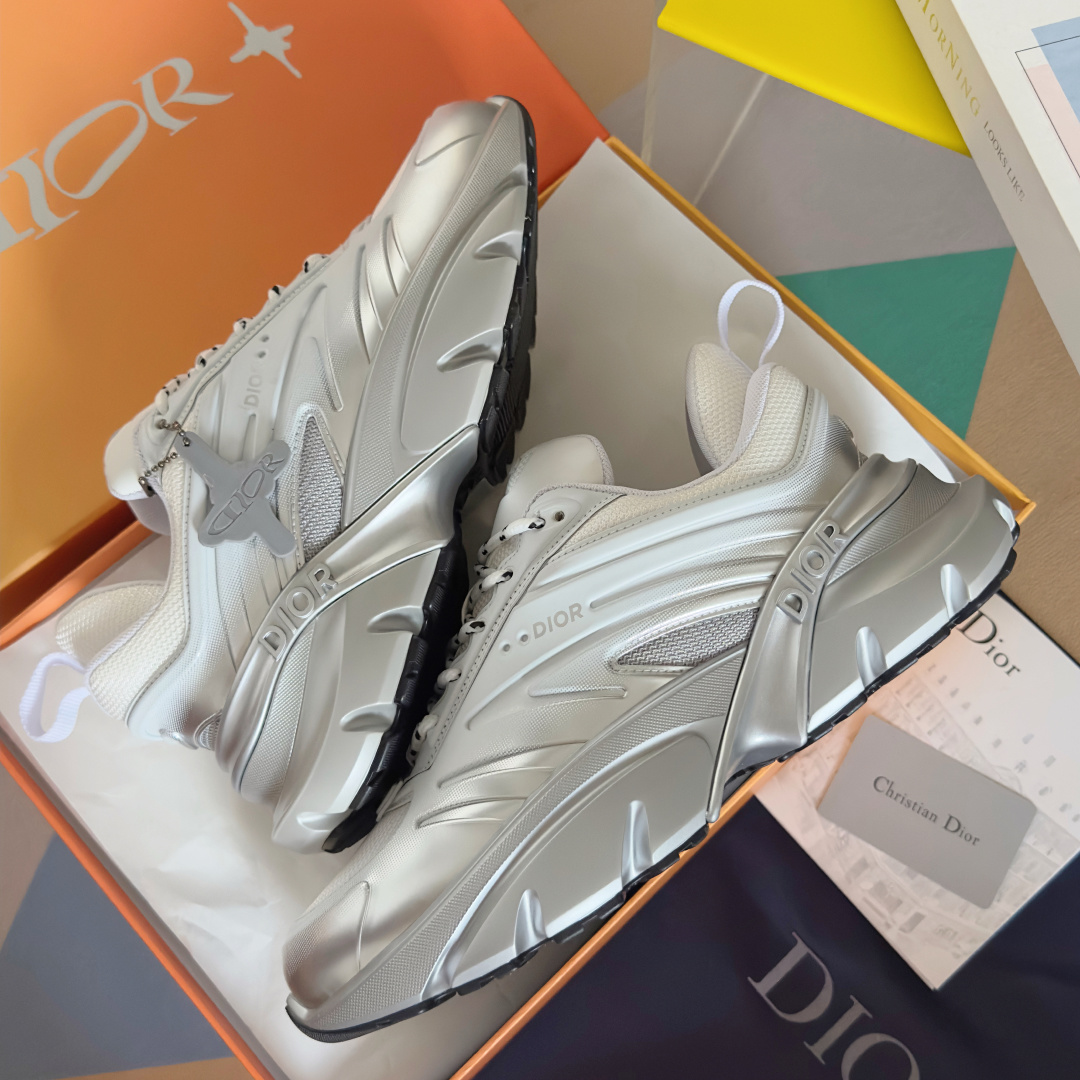 Adidas Dior Male Sneakers Black Breathable M-l-s