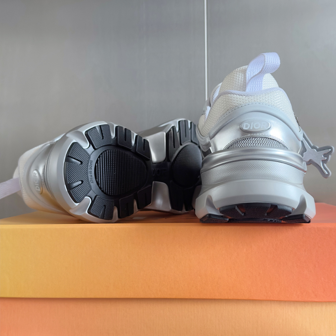 Adidas Dior Male Sneakers Black Breathable M-l-s