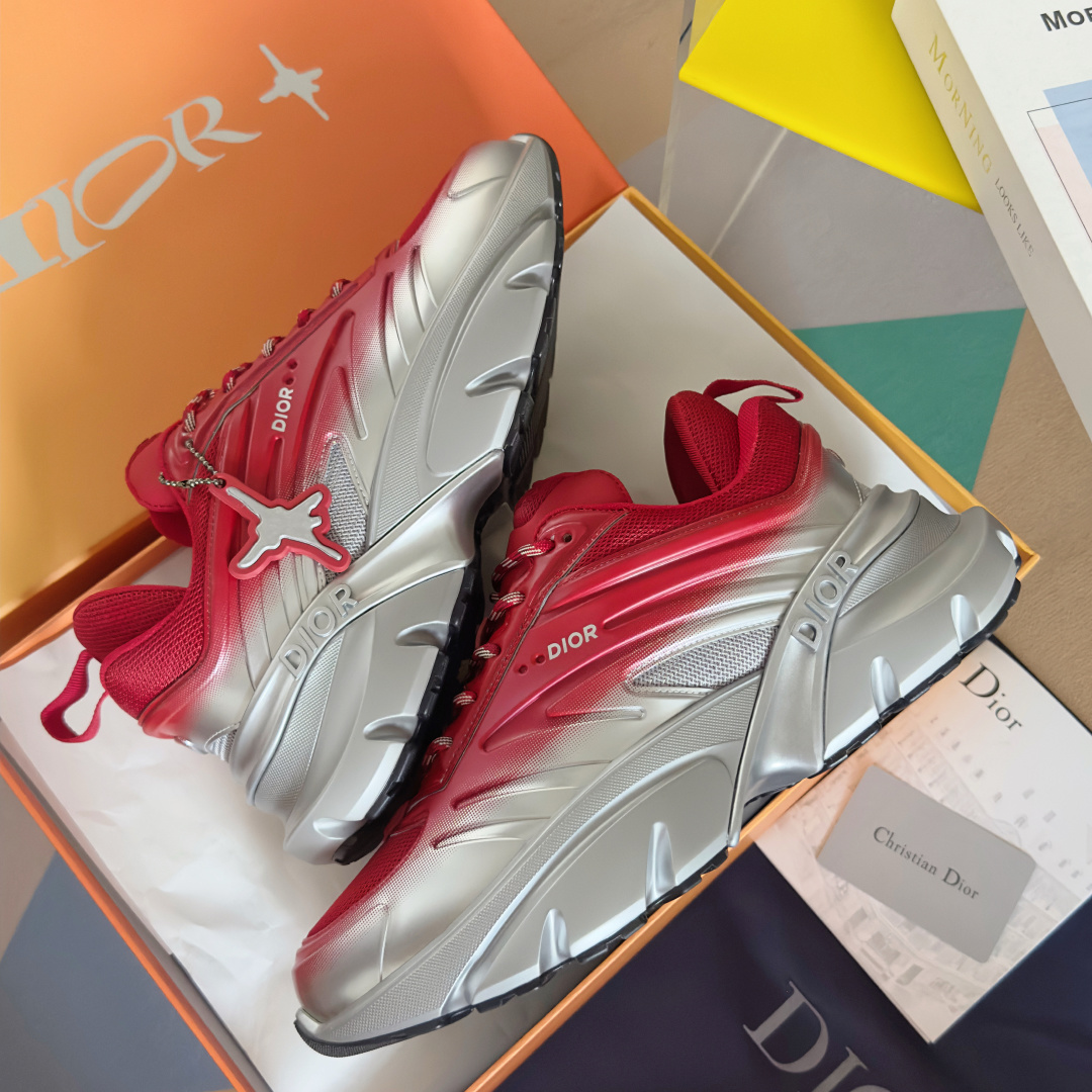 Adidas Dior Male Sneakers Black Breathable M-l-s