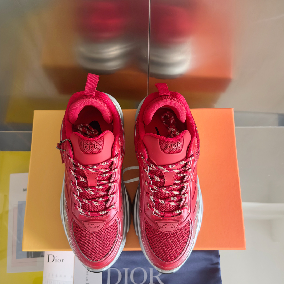 Adidas Dior Male Sneakers Black Breathable M-l-s