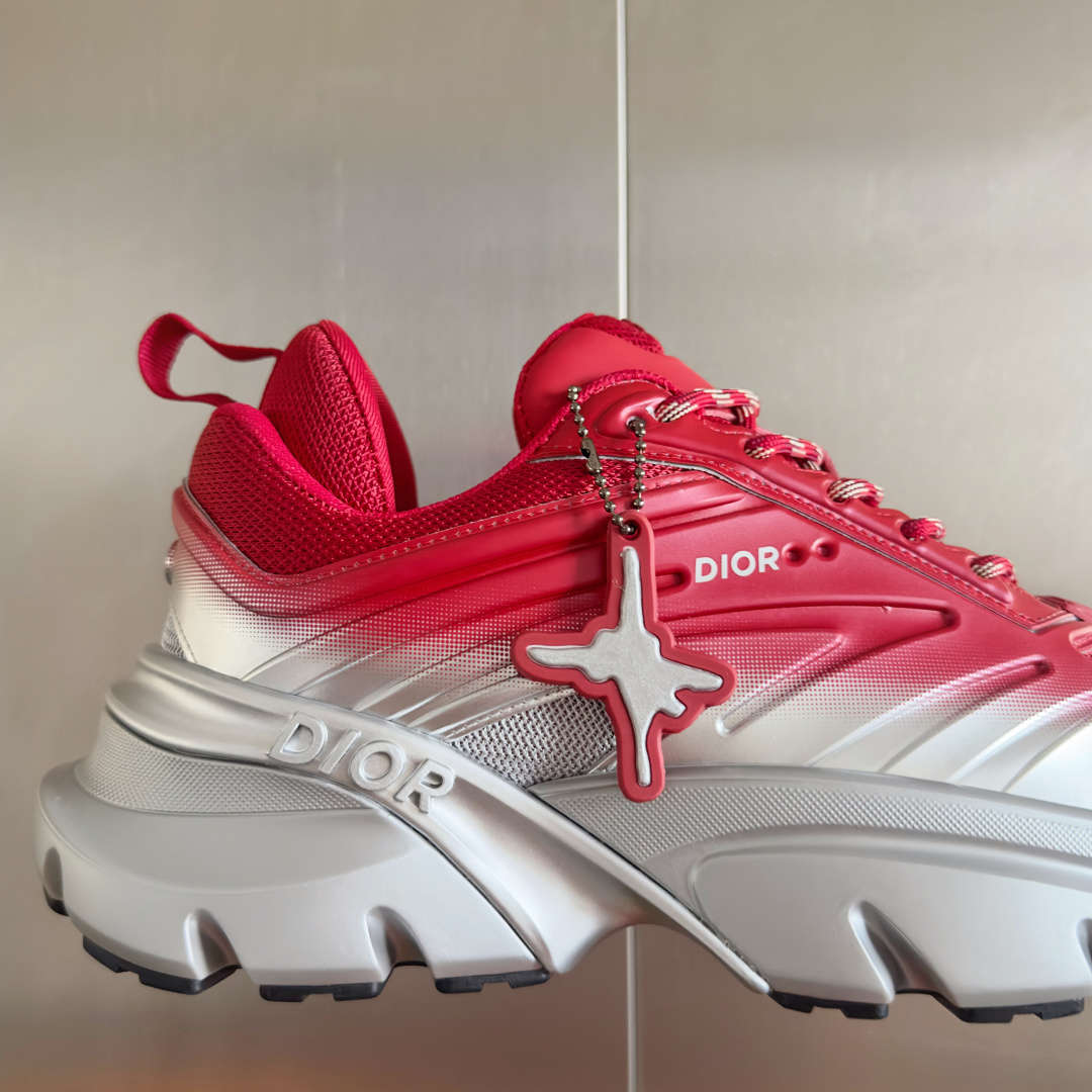 Adidas Dior Male Sneakers Black Breathable M-l-s