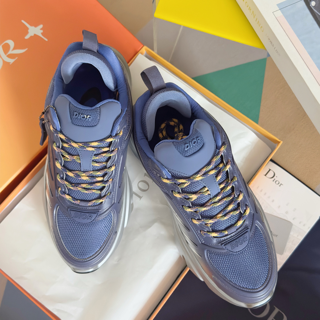 Adidas Dior Male Sneakers Black Breathable M-l-s