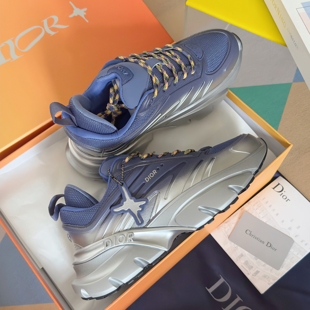 Adidas Dior Male Sneakers Black Breathable M-l-s