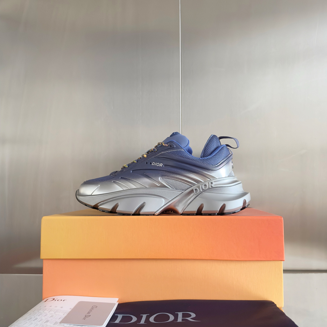 Adidas Dior Male Sneakers Black Breathable M-l-s