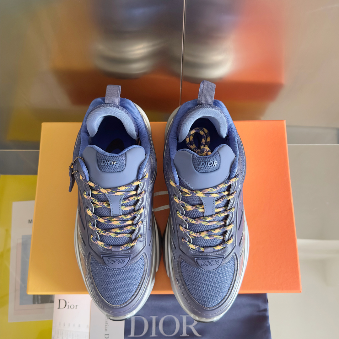 Adidas Dior Male Sneakers Black Breathable M-l-s