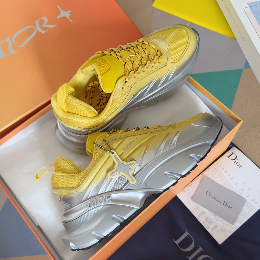 Adidas Dior Male Sneakers Black Breathable M-l-s