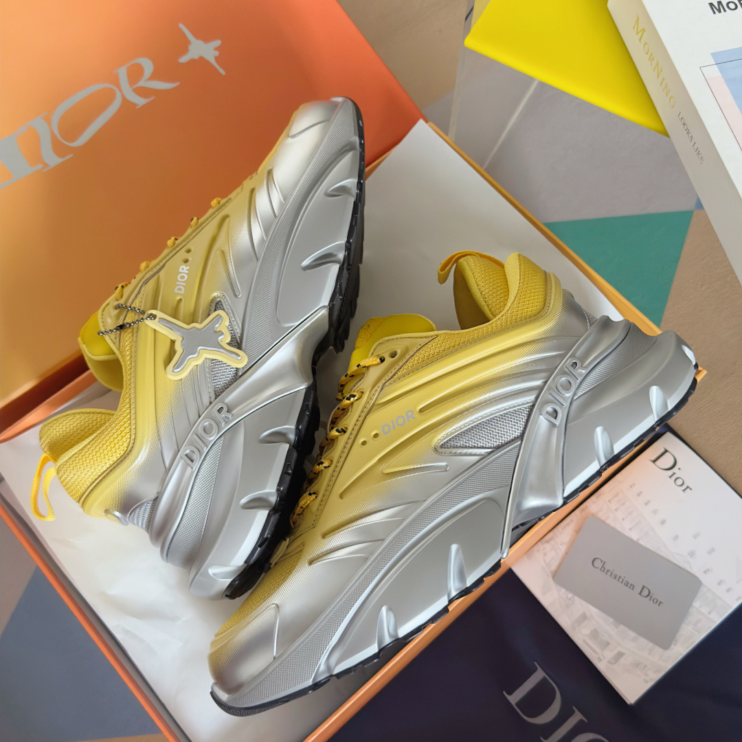 Adidas Dior Male Sneakers Black Breathable M-l-s