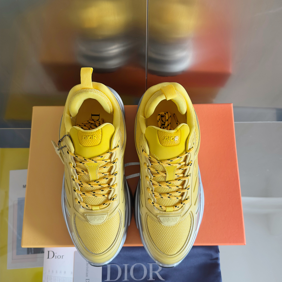 Adidas Dior Male Sneakers Black Breathable M-l-s