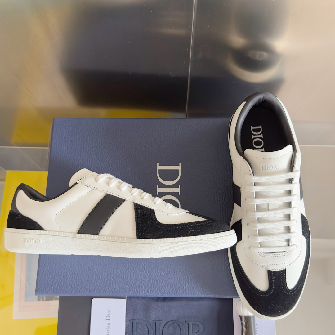 Dior Male Sneakers Black M-s