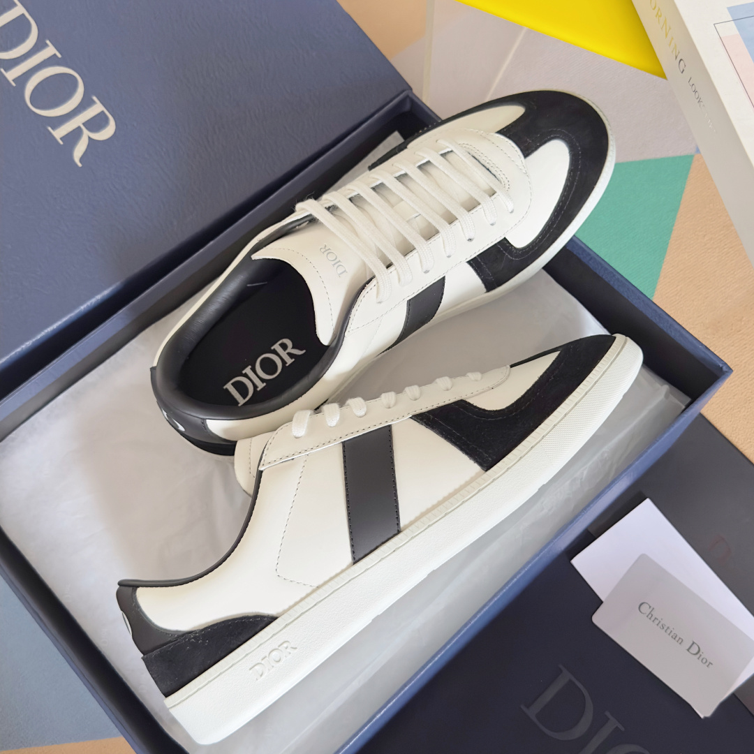 Dior Male Sneakers Black M-s