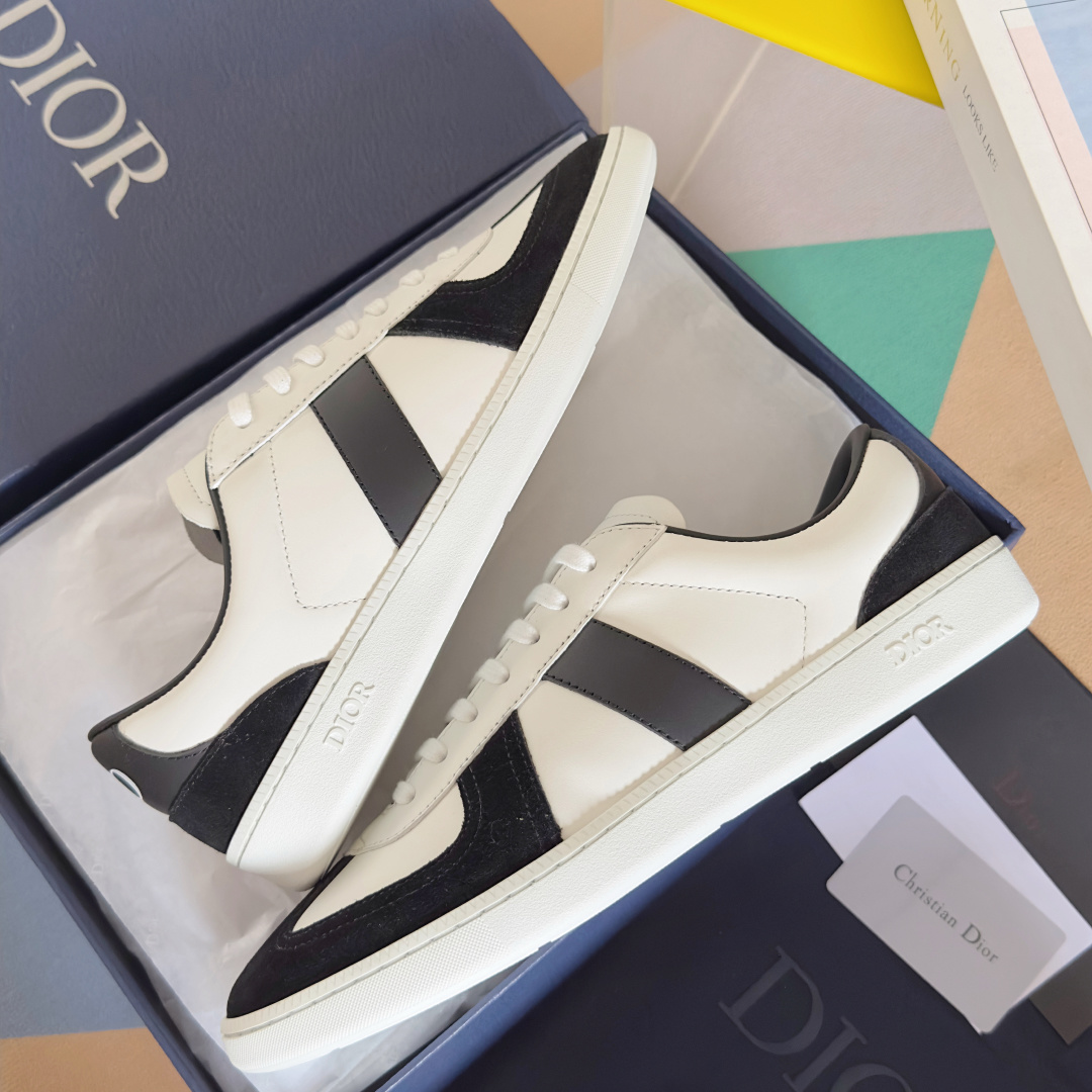 Dior Male Sneakers Black M-s