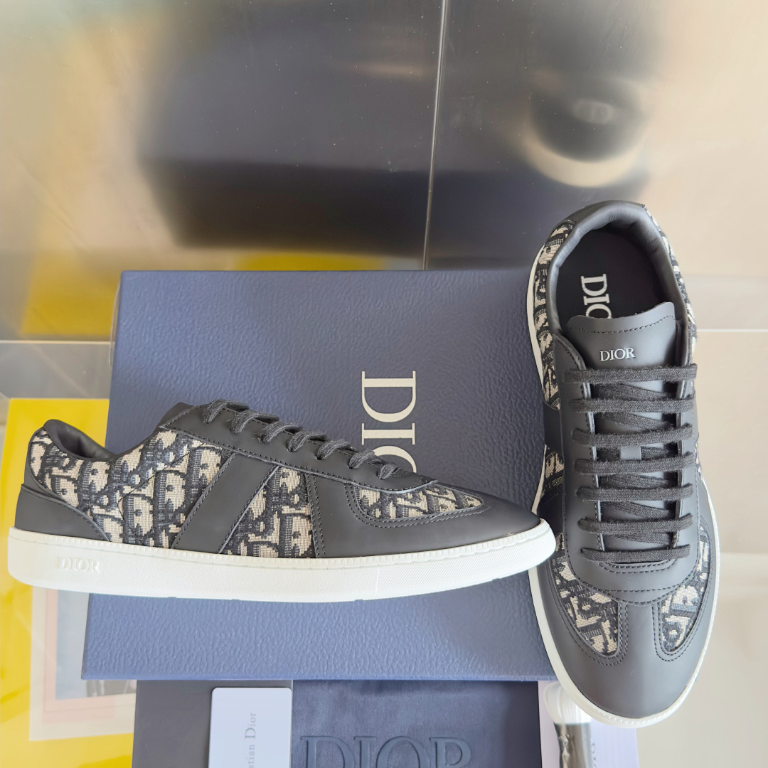 Dior Male Sneakers Black M-s