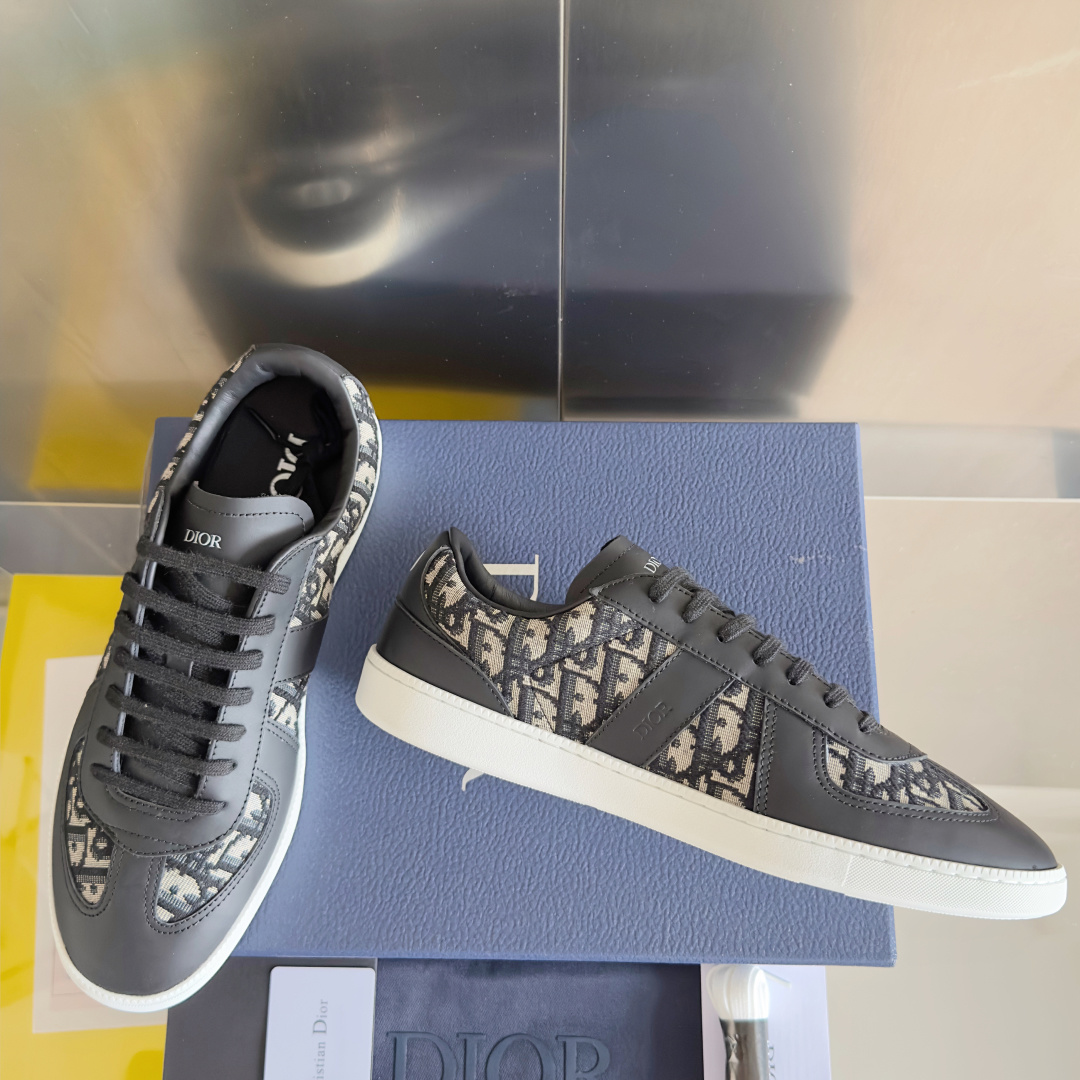 Dior Male Sneakers Black M-s