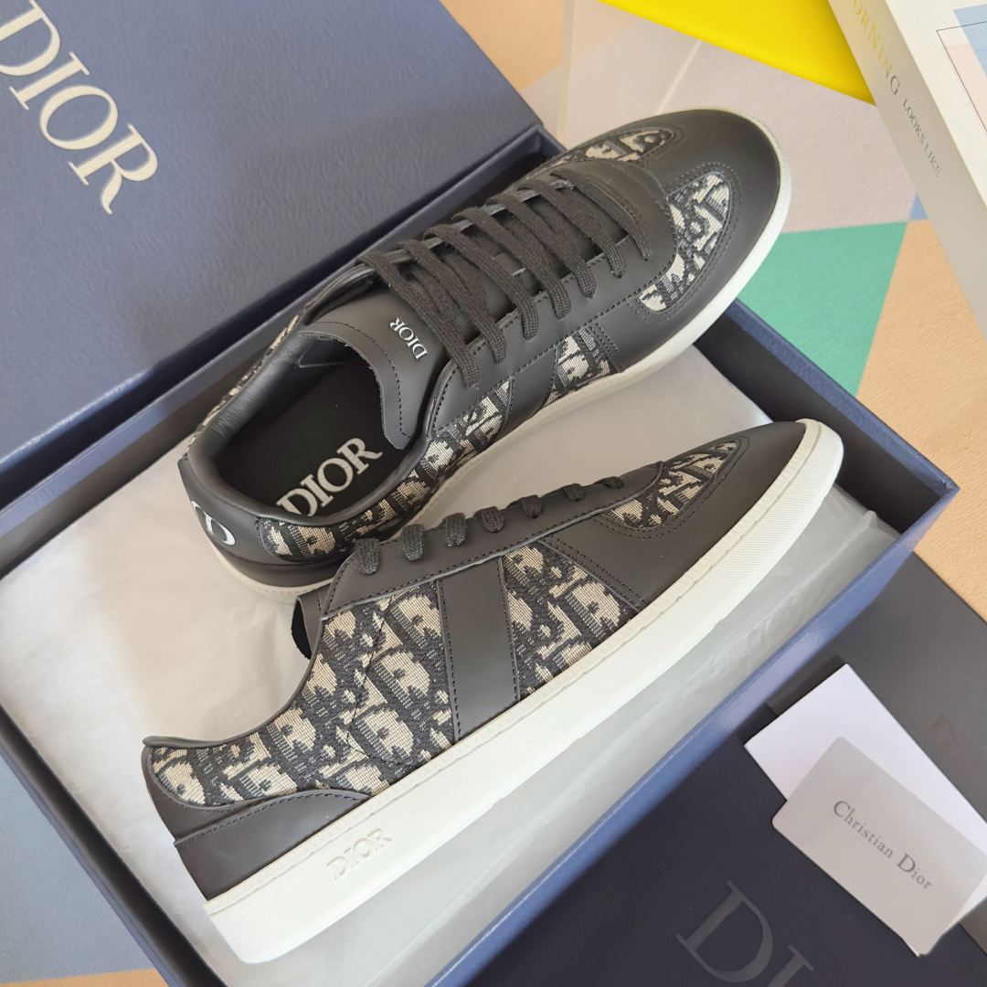 Dior Male Sneakers Black M-s