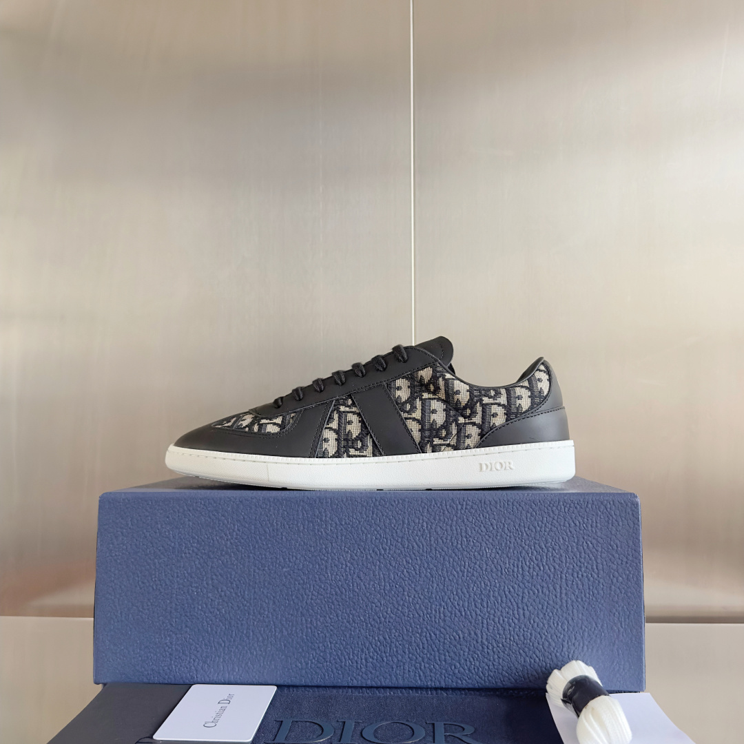 Dior Male Sneakers Black M-s