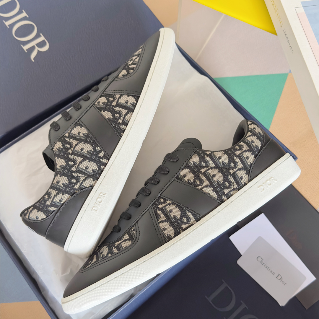 Dior Male Sneakers Black M-s