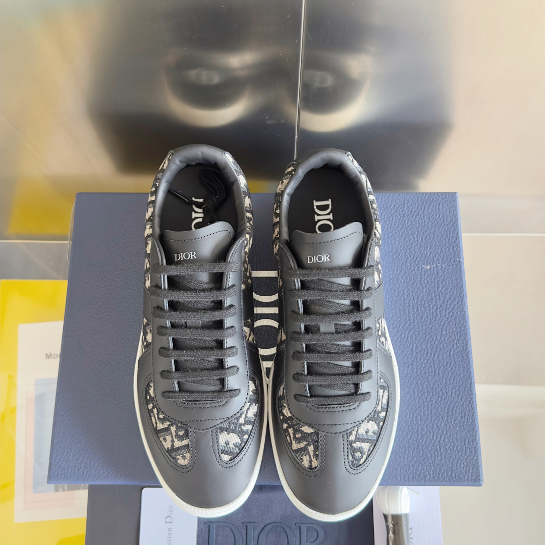 Dior Male Sneakers Black M-s