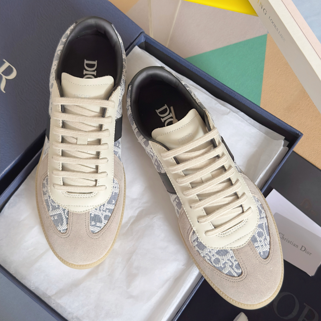 Dior Male Sneakers Black M-s