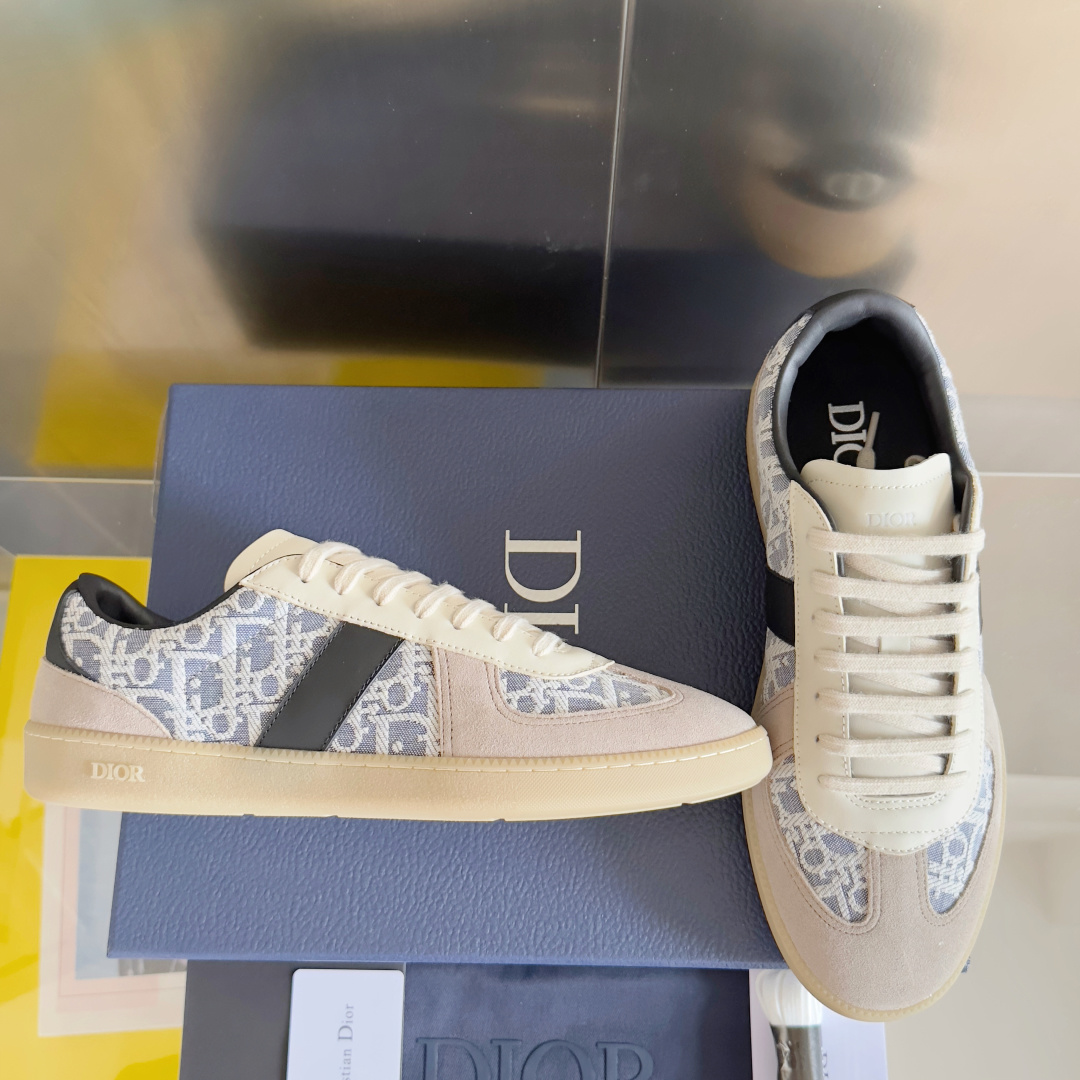 Dior Male Sneakers Black M-s