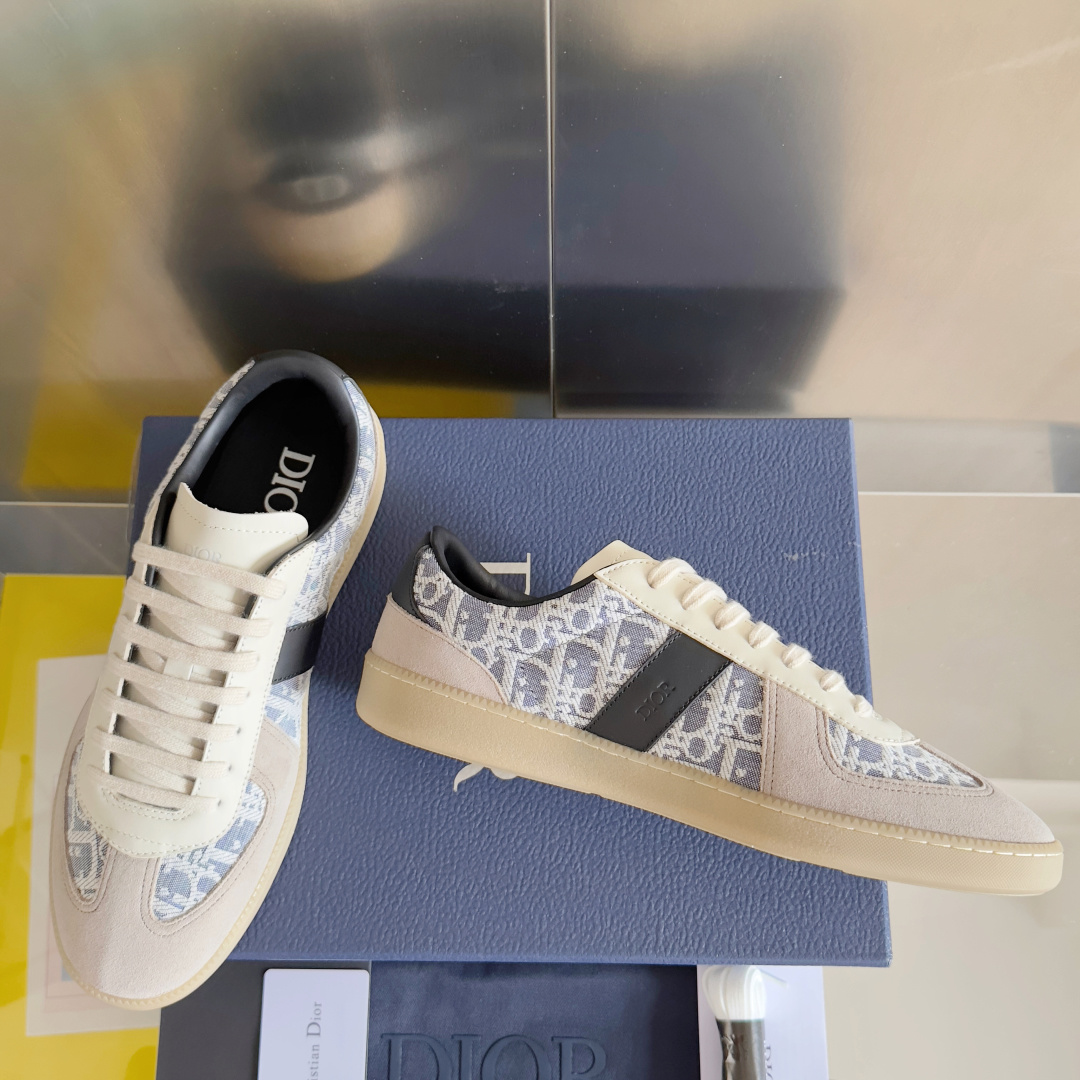 Dior Male Sneakers Black M-s