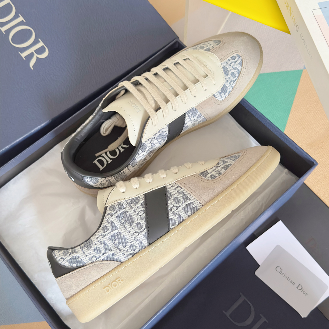 Dior Male Sneakers Black M-s