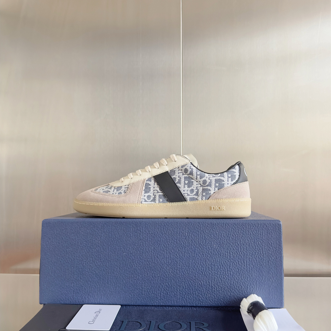 Dior Male Sneakers Black M-s