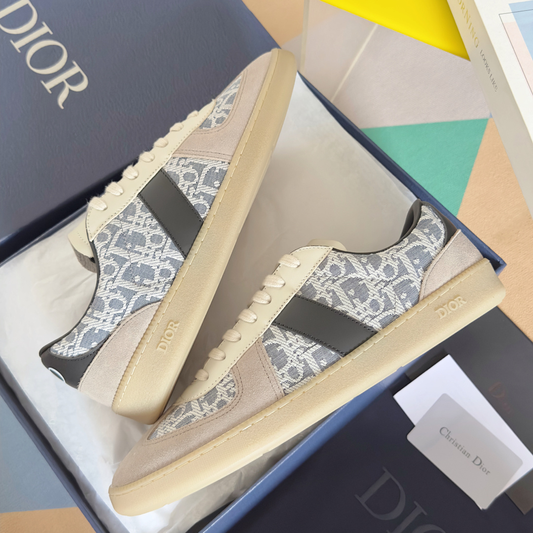 Dior Male Sneakers Black M-s