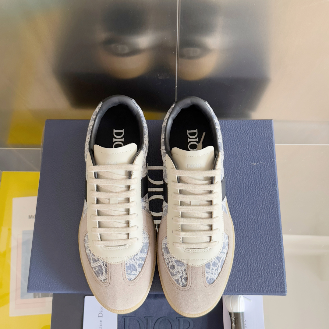 Dior Male Sneakers Black M-s