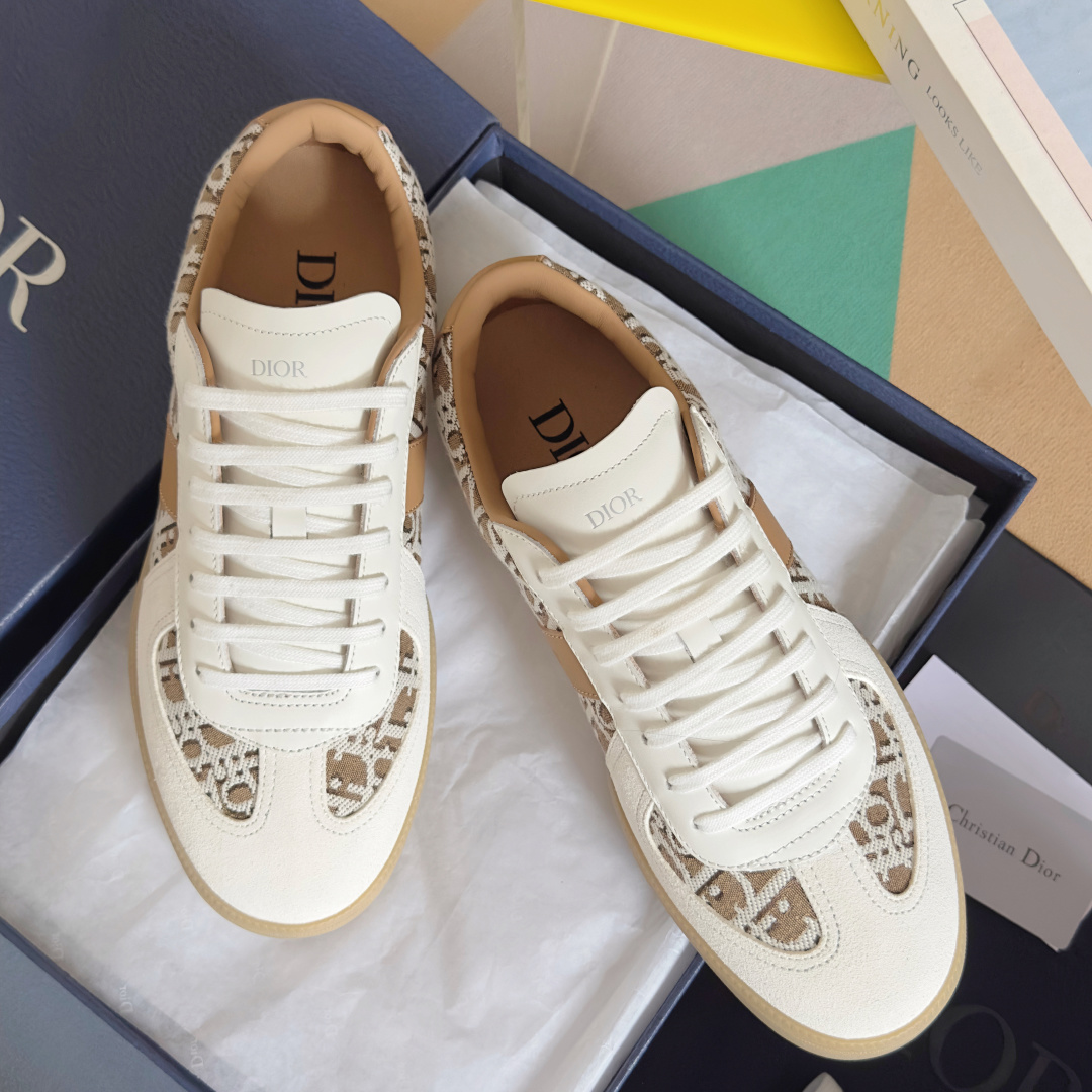 Dior Male Sneakers Black M-s